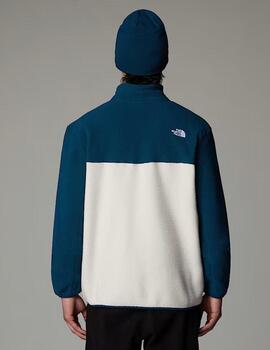 Polar The North Face Yumiori 1/4 Zip Azul/Blanco  unisex