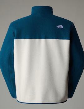 Polar The North Face Yumiori 1/4 Zip Azul/Blanco  unisex