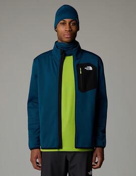 Forro Polar The North Face Crest Fz Azul hombre