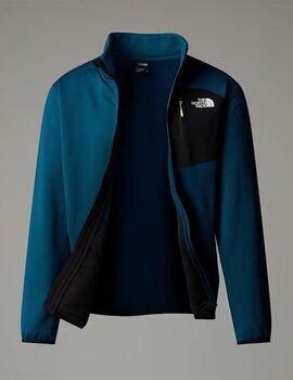 Forro Polar The North Face Crest Fz Azul hombre