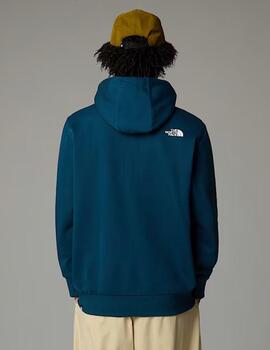 Sudadera The North Face Simple Dome Full Zip Azul hombre