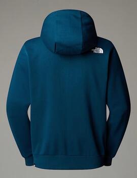 Sudadera The North Face Simple Dome Full Zip Azul hombre