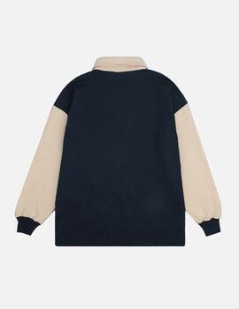 Polo Trendsplant Pi College Oversized Marino Hobre