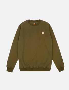 Sudadera Trendsplant Organic Essential Verde Hombre