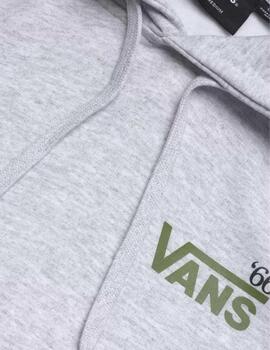 Sudadera Vans Posted Loose Po Gris Claro Hombre