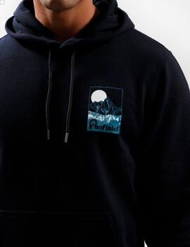 Sudadera Penfield Mountain Graphci Negra Hombre