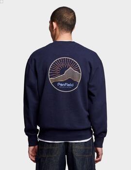 Sudadera Penfield Circle Mountain LB Marina Hombre