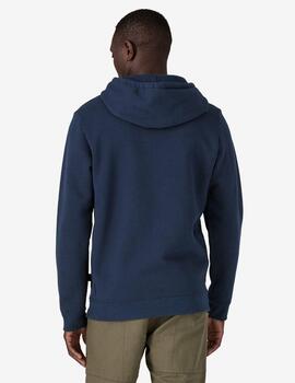 Sudadera Patagonia P-6 Logo Uprisal Marino hombre