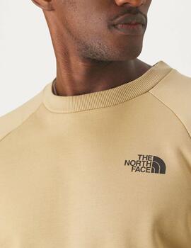 Sudadera The North Face Raglan Redbox Tostado Hombre