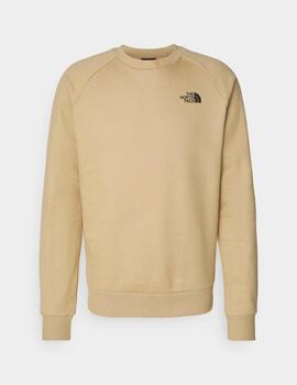 Sudadera The North Face Raglan Redbox Tostado Hombre