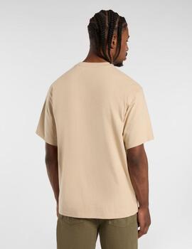 Camiseta Dickies Clancy Heavyweight SS Tee Beige Hombre