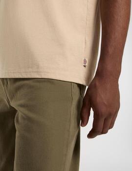 Camiseta Dickies Clancy Heavyweight SS Tee Beige Hombre