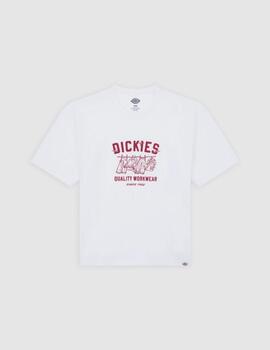 Camiseta Dickies Laundry Boxy SS Tee Blanca Hombre