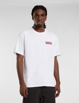 Camiseta Dickies Slacks Rally SS Tee Blanca Hombre