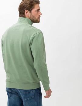 Sudadera Brax Sion Verde Hombre