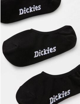 Pinkies Pack-3 Dickies Invisible Sock Negro