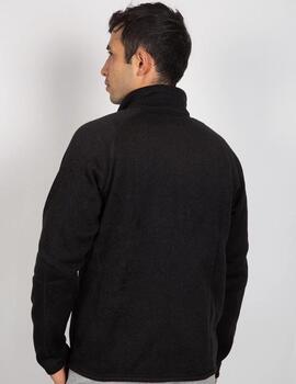 Polar Patagonia M´s Better 1/4 zip Negro Hombre