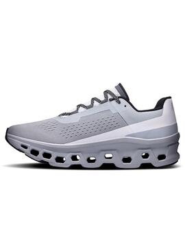 Zapatillas On Running Cloudmonster Gris Hombre