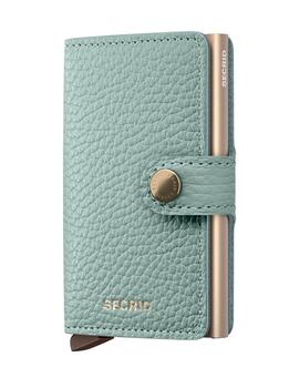 Tarjetero Secrid Miniwallet Pebble Sea Green Unisex