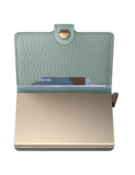 Tarjetero Secrid Miniwallet Pebble Sea Green Unisex