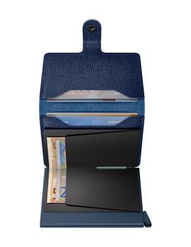 Tarjetero Secrid Miniwallet Crisple Navy Unisex