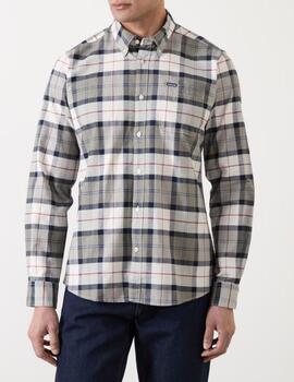 Camisa Barbour Lifestyle Cuadro Gris Hombre