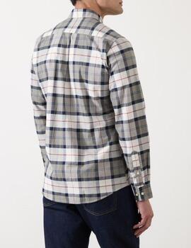 Camisa Barbour Lifestyle Cuadro Gris Hombre