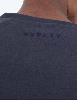 Sudadera Hurley M Low Tide Crew Azul Petróleo Hombre