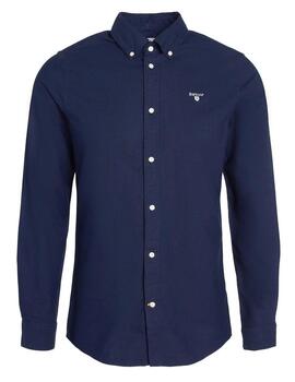 Camisa Barbour Oxtown Tailored Marina hombre