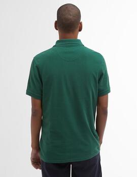 Polo Barbour Original Sports Tailored Verde hombre