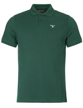 Polo Barbour Original Sports Tailored Verde hombre