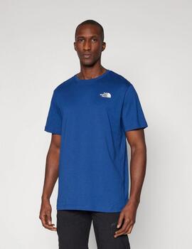 Camiseta The North Face S/S Box Nse Tee Azulón hombre