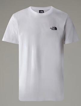 Camiseta The North Face Simple Dome Tee Blanca hombre