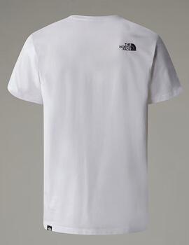 Camiseta The North Face Simple Dome Tee Blanca hombre