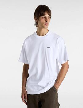 Camiseta Vans Left Chest II Loose SS Blanca hombre