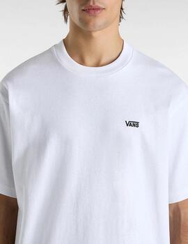 Camiseta Vans Left Chest II Loose SS Blanca hombre