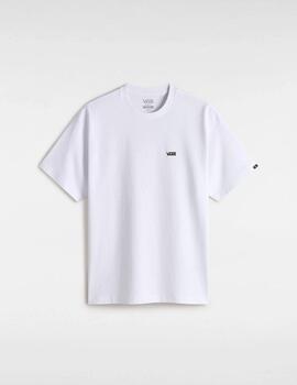 Camiseta Vans Left Chest II Loose SS Blanca hombre